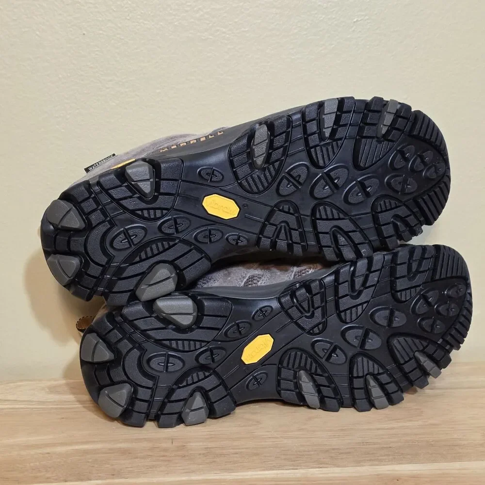 Merrell Moab 3 WP Waterproof Hiking Shoes Walnut Brown J037989 Men's Size 9.5